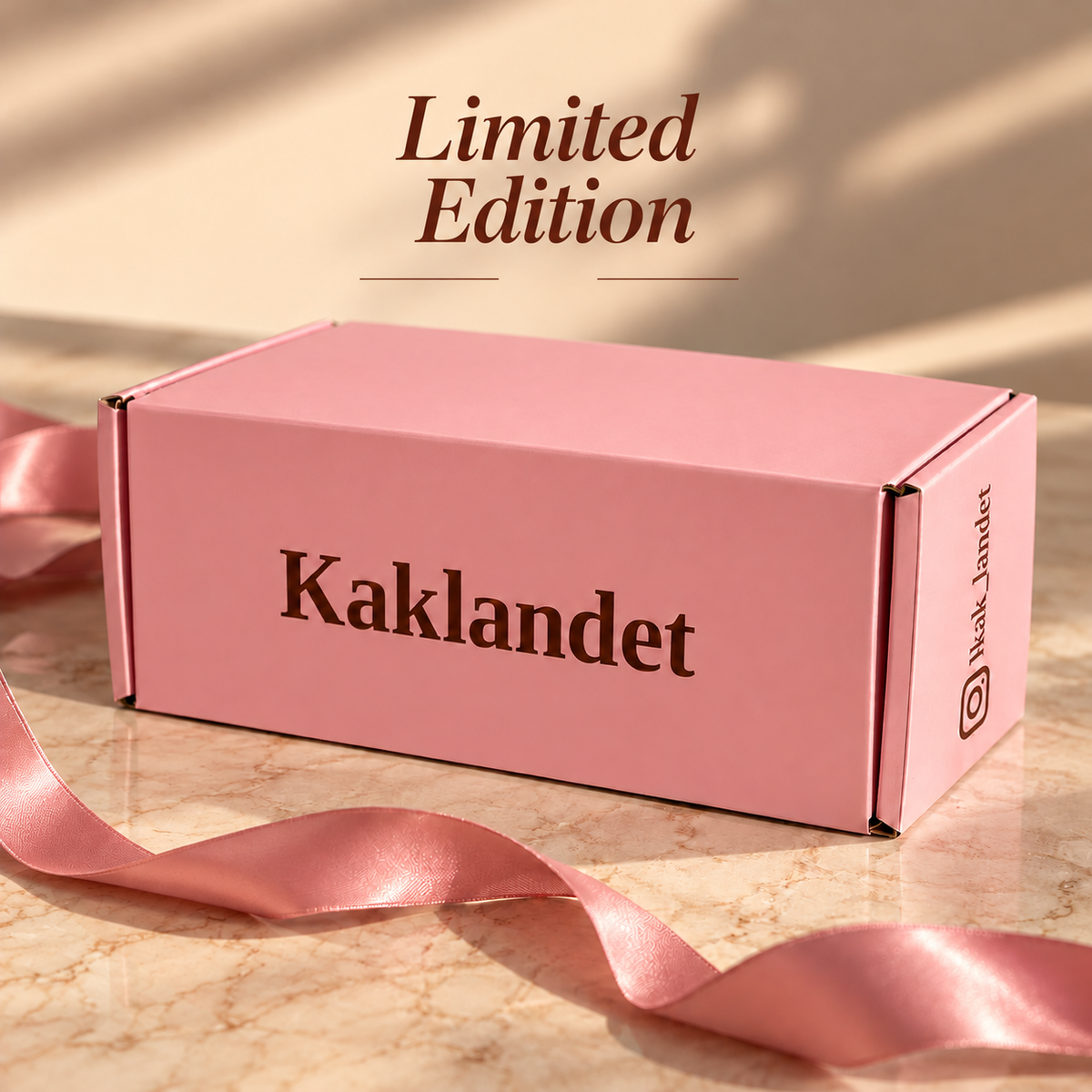 Sthlm GUSTO X Kaklandet - Limited Edition Cookie Box