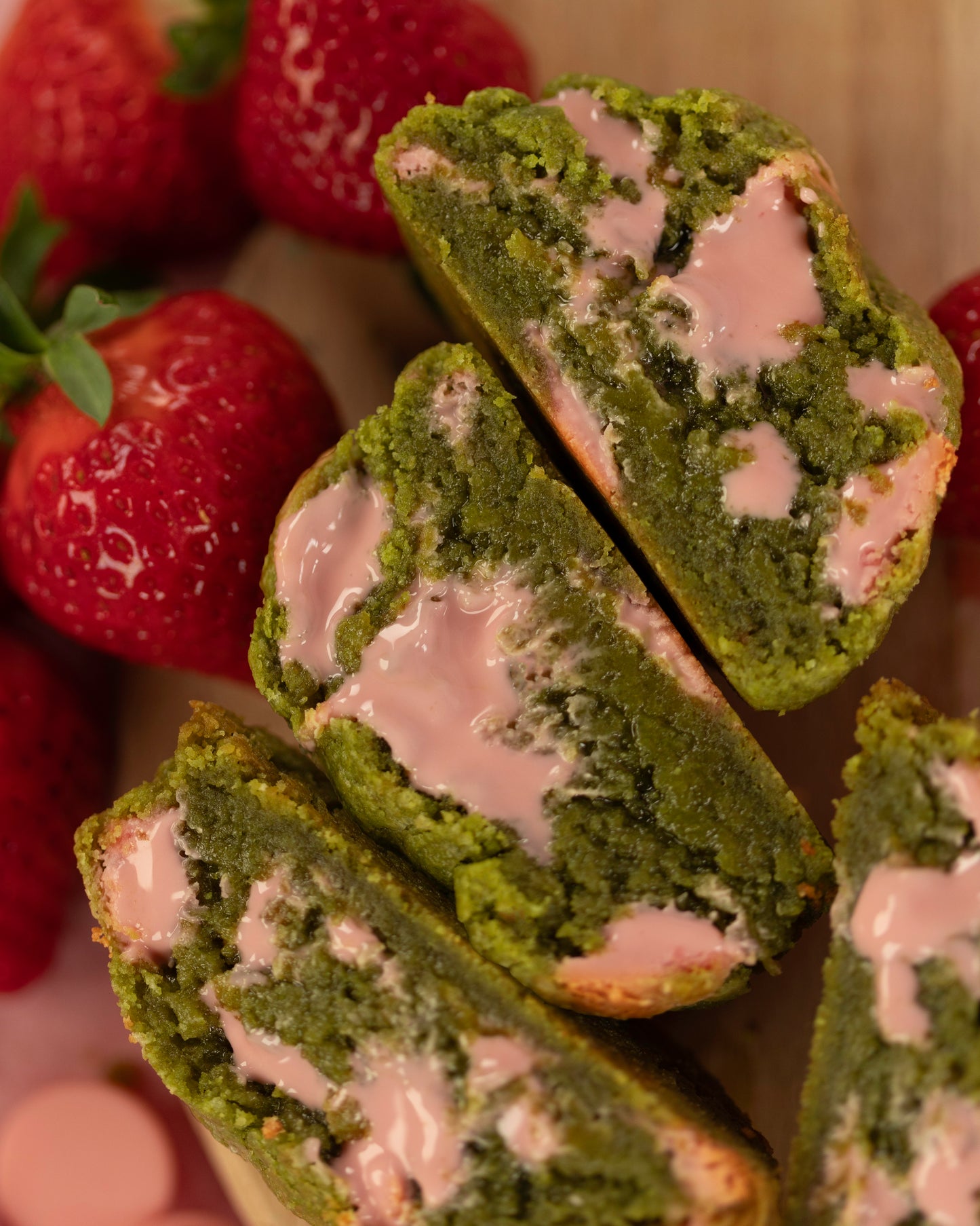 Matcha Jordgubb