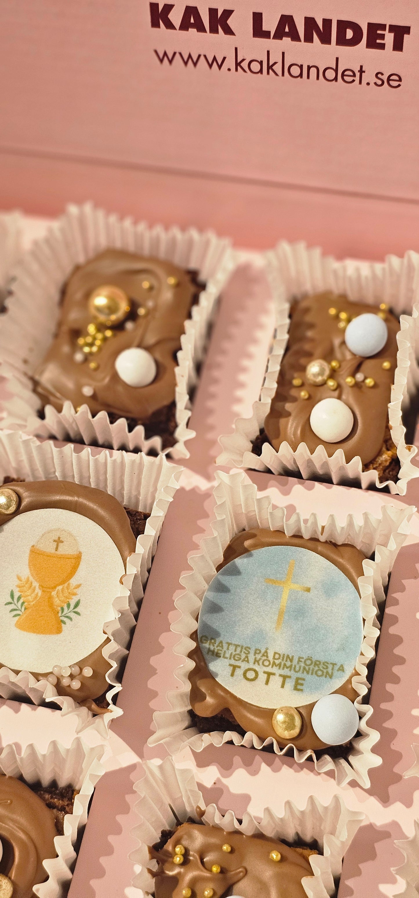 Gör din egen brownie låda