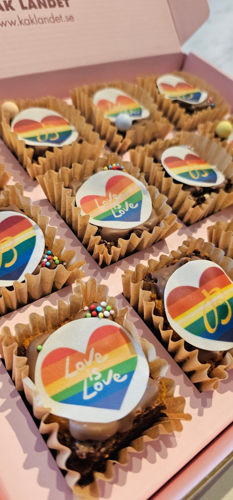 Gör din egen brownie låda