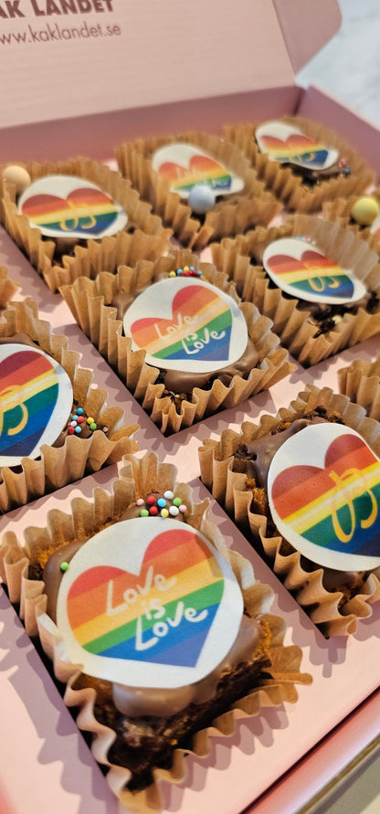 Gör din egen brownie låda